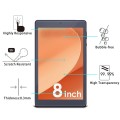 For LUCA TE084 M4V1-B 8.0 25pcs 0.3mm 9H Explosion-proof Tempered Tablet Glass Film