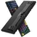 ONIKUMA G38 98 Keys RGB Lighting Wired Mechanical Keyboard, Type:Brown Switch(Black)