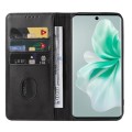 For vivo S18 Magnetic Closure Leather Phone Case(Black)