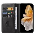 For vivo S18 Pro Magnetic Closure Leather Phone Case(Black)