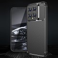 For Xiaomi 14 Carbon Fiber Texture Shockproof TPU Phone Case(Black)