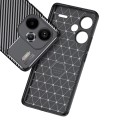 For Xiaomi Redmi Note 13 Pro China Carbon Fiber Texture Shockproof TPU Phone Case(Black)