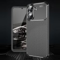 For Xiaomi Redmi 13C Carbon Fiber Texture Shockproof TPU Phone Case(Black)