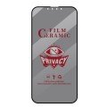 For iPhone 14 / 13 Pro / 13 Full Coverage HD Privacy Ceramic Film