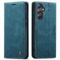 For Samsung Galaxy S23 FE 5G CaseMe 013 Multifunctional Horizontal Flip Leather Phone Case(Blue)