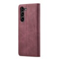 For Samsung Galaxy S24 5G CaseMe 013 Multifunctional Horizontal Flip Leather Phone Case(Wine Red)