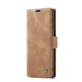 ForSamsung Galaxy S24 Ultra 5G CaseMe 013 Multifunctional Horizontal Flip Leather Phone Case(Brown)