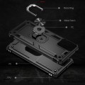 For Motorola Moto G Power 5G 2024 Shockproof TPU + PC Phone Case with Holder(Black)