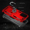 For Motorola Moto G Play 4G 2024 Shockproof TPU + PC Phone Case with Holder(Red)