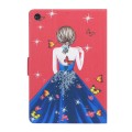 For Samsung Galaxy Tab A9+ Voltage Coloured Drawing Smart PU Tablet Case with Sleep / Wake-up Functi