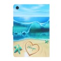 For Samsung Galaxy Tab A9+ Voltage Coloured Drawing Smart PU Tablet Case with Sleep / Wake-up Functi