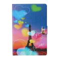For Samsung Galaxy Tab A9 Voltage Coloured Drawing Smart PU Tablet Case with Sleep / Wake-up Functio
