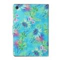 For Samsung Galaxy Tab A9 Voltage Coloured Drawing Smart PU Tablet Case with Sleep / Wake-up Functio