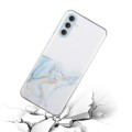 For Samsung Galaxy S24+ 5G Hollow Marble Pattern TPU Phone Case(Grey)
