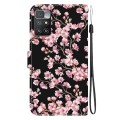 For Xiaomi Redmi 10 / 10 Prime Crystal Texture Colored Drawing Leather Phone Case(Plum Bossom)