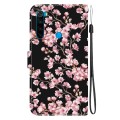 For Xiaomi Redmi Note 8 Crystal Texture Colored Drawing Leather Phone Case(Plum Bossom)