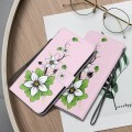 For Xiaomi Redmi A3 Crystal Texture Colored Drawing Leather Phone Case(Lily)