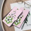 For Xiaomi Poco M6 Pro 4G Crystal Texture Colored Drawing Leather Phone Case(Lily)