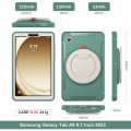 For Samsung Galaxy Tab A9 Shockproof TPU + PC Protective Tablet Case(Emmerald Green)
