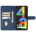 For Google Pixel 4a 4G Leather Phone Case(Blue)