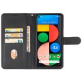 For Google Pixel 4a 5G Leather Phone Case(Black)