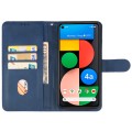 For Google Pixel 4a 5G Leather Phone Case(Blue)