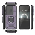 For Huawei Pura 70 Pro / Pura 70 Pro+ Sliding Camshield TPU + PC Shockproof Phone Case with Holder(P