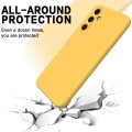 For Samsung Galaxy A15 4G / A15 5G Pure Color Liquid Silicone Shockproof Full Coverage Phone Case(Ye
