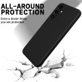 For Samsung Galaxy A15 4G / A15 5G Pure Color Liquid Silicone Shockproof Full Coverage Phone Case(Bl