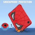 For Samsung Galaxy Tab A9+ Spider Silicone Hybrid PC Shockproof Tablet Case(Red Black)