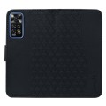 For Xiaomi Redmi Note 11  Pro 4G Business Diamond Buckle Leather Phone Case with Lanyard(Black)