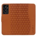 For Samsung Galaxy S21 Ultra 5G Diamond Buckle Leather Phone Case with Lanyard(Brown)