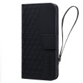 For Samsung Galaxy A24 4G / A25 5G Diamond Buckle Leather Phone Case with Lanyard(Black)