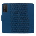 For Samsung Galaxy A54 5G Diamond Buckle Leather Phone Case with Lanyard(Royal Blue)