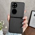 For Huawei P50 Weave Texture PC Phone Case(Black)