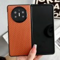 For Huawei Mate X5 Weave Texture PC Phone Case(Brown)