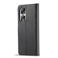 For Honor 90 Pro LC.IMEEKE Calf Texture Leather Phone Case(Black)