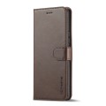 For Honor 90 Pro LC.IMEEKE Calf Texture Leather Phone Case(Coffee)