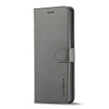 For Honor 90 LC.IMEEKE Calf Texture Leather Phone Case(Grey)