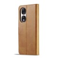 For Honor 90 LC.IMEEKE Calf Texture Leather Phone Case(Brown)