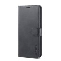 For Honor X50 LC.IMEEKE Calf Texture Leather Phone Case(Black)