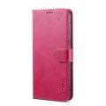 For Honor X50 LC.IMEEKE Calf Texture Leather Phone Case(Red)