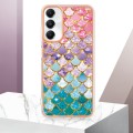 For Samsung Galaxy A05s Electroplating IMD TPU Phone Case(Colorful Scales)