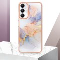 For Samsung Galaxy A05s Electroplating IMD TPU Phone Case(White Marble)