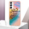 For Samsung Galaxy A05s Electroplating IMD TPU Phone Case(Dream Butterfly)