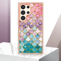 For Samsung Galaxy S24 Ultra 5G Electroplating IMD TPU Phone Case(Colorful Scales)