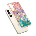 For Samsung Galaxy S24+ 5G Electroplating IMD TPU Phone Case(Colorful Scales)