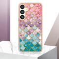 For Samsung Galaxy S24 5G Electroplating IMD TPU Phone Case(Colorful Scales)