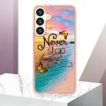 For Samsung Galaxy S24 5G Electroplating IMD TPU Phone Case(Dream Butterfly)