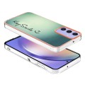 For Samsung Galaxy A15 5G Electroplating Marble Dual-side IMD Phone Case(Smile)